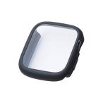  Elecom Apple Watch 44mm для полный покрытие кейс TOUGH SLIM LITE premium стекло полный покрытие кейс premium стекло высота прозрачный черный ELECOM AW-25DFCTSLBK