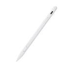  Elecom iPad для Bluetooth активный стилус заряжающийся iPad pa-m Rige . расческа .n.. обнаружение магнитный поглощение USB-C внезапный скорость зарядка белый P-TPACSTAP14WWH