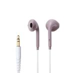 Elecom стерео наушники проводной слуховай аппарат 3 высшее 3.5 внутренний year type 14.2mm driver F14IA розовый серый juELECOM EHP-F14IAPN