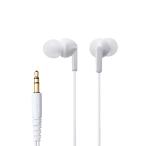  Elecom стерео наушники проводной слуховай аппарат 3 высшее 3.5φ kana ru type 10mm driver F15CA белый ELECOM EHP-F15CAWH