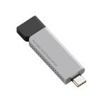 ロジテック 外付けSSD USB-C対応 高速スリム SSD 1TB ポータブル USB3.2(Gen2) Type-C 1テラ ブラック LMD-ELSPH100UC