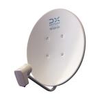 DXアンテナ 45形BS・110度CSアンテナ bsアンテナ BS・110度CSアンテナセット 45形 2K 4K 8K(3224MHz)対応 簡単に組み立て EC-PA45