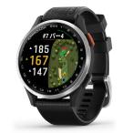 ガーミン(GARMIN) Approach S44 Black ゴルフに特化したゴルフGPSウォッチ 軽量設計 AMOLEDタッチディスプレイ