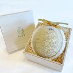 ショッピングメッセージカード無料 メロンショップマエシマ 静岡クラウンメロン桐箱入りクラウンメロン【上(山等級)】特大玉(1.5kg前後)1玉入り メッセージカード（無料）