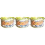 ショッピングかに 丸共食品 純正かに味噌 缶 80g×3個