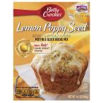 Betty Crockerbetik запирающийся шкафчик лимон мак si-do маффин & Quick хлеб Mix 479g Lemon Poppy Seed