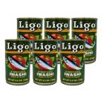 [6 шт. комплект ]Sardines IN TOMATO SAUCE 155g×6 Ligo иваси. консервы томатный соус .. еда 