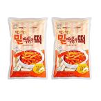 [. носорог ] сосна журавль моти моти Mill ( пшеница ) tteokbokki 1kgx2 пакет 