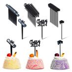 Sucrain 90 шт . индустрия Thema кекс topa- капкейк пластик pick Class 2024. индустрия season party сувенир оборудование орнамент гость 