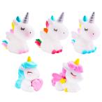  Unicorn день рождения кекс topa- Unicorn фигурка капкейк украшение DIY Unicorn. украшение свадьба party память аксессуары (