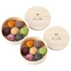  7 удача бобовый пирожок охаги ( шарик ........... Кинако кунжут тыква Sakura )×2 японские сладости 