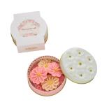 [Flower Picnic Cafe]. цветок. ...< простой >( Cosmos 3 жестяная банка комплект )