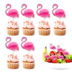 Dohia 3D фламинго капкейк topa- Hawaiian ruau тропический фламинго капкейк pick капот pick party коктейль 