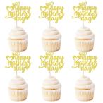 Keaziu 24 шт упаковка Happy День матери капкейк topa- цветок лучший мама капкейк pick мама. Thema Happy День матери 