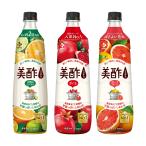 美酢3本セット（太陽のシトラス、ざくろ、グレープフルーツ）【公式】飲むお酢 希釈式900mL 酢 100%果実発酵酢