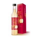 酢檎夢 スリム りんご酢 無添加 国産 (500ml 5-8倍希釈) ｜ 酢酸菌x酵素xオリゴ糖で腸活ダイエット 置き換え 飲むお酢 醸造酢 果実酢