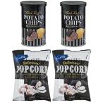KALDI чёрный трюфель картофель chip s(60g) 2 шт чёрный трюфель Popcorn (60g) 2 пакет 