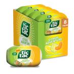 Tic Tac シトラス アドベンチャー ミント ボトル8個パック 外出先でのリフレッシュメント ストッキング詰め物 各3.4オンス