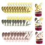 24 шт Love Heart акрил капкейк topa- кекс украшение диск зеркало акрил кекс topa- печать pa-sonalaiz