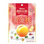 ショッピング桃 カンロ 健康のど飴黄金桃 80g×6個