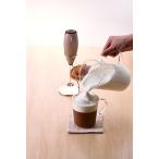 HARIO(ハリオ) クリーマー・ゼット 泡だて器 ミルクフォーマー ブラウン プレゼ