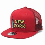 ニューエラ キャップ 子供 NYC 自由の女神 帽子 キッズ NEWYORK NEWERA キッズ CAP CHILD 赤 レッド
