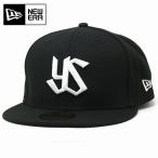 ニューエラ キャップ 東京ヤクルトスワローズ YAKSWA 2013 定番 NEWERA 59FIFTY フラットバイザー ベースボールキャップ メンズ ブラック×ホワイト