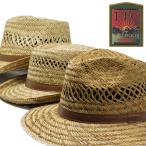 麦わら帽子 メンズ ハット 夏 アウトドア サファリハット カウボーイハット ウエスタンハット ギャンブラー型 DORFMAN PACIFIC 帽子 RUSH STRAW 父の日 ギフト