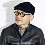 ベッチン 生地 ハンチング 帽子 メンズ 秋 冬 紳士 別珍 ハンチング帽 パイル 日本製 サイズ調整 黒 ブラック