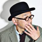 CHRISTYS' LONDON 帽子 ボーラーハット クリスティーズ ロンドン ダービーハット フェルトハット メンズ レディース 秋冬 ブラック 黒