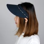 DAKS ダックス クリップサンバイザー UVカット 撥水加工 チェック ネイビー