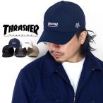 THRASHER キャップ メンズ ステッカー付き コットンキャップ スラッシャー キャップ レディース 帽子 メンズ サイズ調節可 帽子 レディース