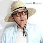 ストローハット あご紐 パームブレード 麦わら帽子 メンズ 帽子 メンズ 夏 ストローハット メンズ Dorfman Pacific テンガロン つば広 ハット メンズ 夏の帽子