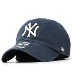 ショッピングBrand 47 キャップ 47brand クリーンナップ  フォーティーセブン Yankees Vintage Navy '47 CLEAN UP V.NAVY ヴィンテージネイビー