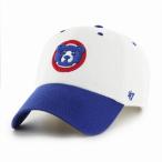 47 キャップ カブス ツートン DOUBLE HEADER DIAMOND CLEAN UP 47brand MLB 春夏 帽子 メンズ レディース コットン アメカジ ホワイト×ロイヤル