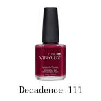 CND VINYLUX バイナラクス カラーポリッシュ Decadence 111 ウィークリーポリッシュ 15ml CND 速乾性 マニキュア ウィークリー セルフネイル 新品 送料無料