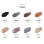 エメナ emena Flash gel 8g 8種からご選択 1009-1016 フラッシュジェル グリッター ラメ キラキラ カラージェル ソフトジェル ソークオフ 新品 送料無料
