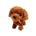Yahoo! Yahoo!ショッピング(ヤフー ショッピング)オスト 元気な仔犬 トイプードルのショコラちゃん ぬいぐるみ 動物 コミュニケーション トイ 知育玩具 電動 動く 鳴く ペット ワンちゃん 新品 送料無料