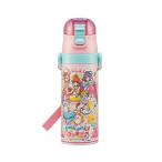 スケーター 直飲み ステンレス水筒 470ml トロピカル プリキュア SDC4-A 子ども お子様 保冷専用 直飲み ワンタッチ ボトル ショルダーベルト 新品 送料無料