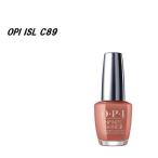 OPI 速乾 インフィニットシャイン ネイルカラー ISL C89 15ml マニキュア ネイルカラー ポリッシュ セルフネイル チョコレート ブラウン テラコッタ色 送料無料