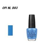 OPI ネイルカラー NL B83 15ml マニキュア ペディキュア ネイルポリッシュ セルフネイル ネイルグッズ マット ターコイズブルー 水色 青 新品 送料無料