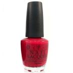OPI ネイル NL N25 15ml Big Apple Red マニキュア ネイルカラー セルフネイル ネイルポリッシュ ネイルラッカー オーピーアイ 検定色 レッド 赤 新品 送料無料
