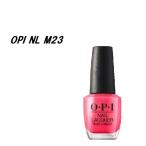 OPI オーピーアイ Strawberry Margarita NL M23 15ml ネイルラッカー ネイリスト セルフネイル マニキュア ネイルカラー ネイルポリッシュ 新品 送料無料