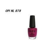 OPI オーピーアイ Miami Beet NL B78 15ml ネイルラッカー ネイリスト セルフネイル マニキュア ネイルカラー ネイルポリッシュ 新品 送料無料