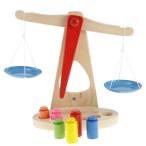 天秤のおもちゃ 測り カラフル 楽しい学習 知育玩具 学習 キッズ おもちゃ 【箱痛み、箱なし】 計測 測定 天秤ばかり モンテッソーリ教育 【送料無料】新品