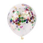 送料無料　新品●ハッピーバースデー　バルーン　5個セット　風船●誕生日　お祝い　Happy Birthday