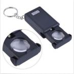 Yahoo! Yahoo!ショッピング(ヤフー ショッピング)送料無料　新品●ミニルーペ　30倍拡大　LEDルーペライト●虫眼鏡ミニ　拡大鏡