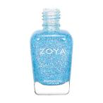 ZOYA ゾーヤ ネイルカラー ZP643 Mosheen モシーン 15ml  ネイルスパークル ネイルラッカー マニキュア セルフ ゾヤ アイスブルー グリッター 新品 送料無料