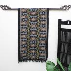 イカット ブラウン 手織り タペストリー クロス テーブルランナー ファブリック アジアン バリ雑貨 布 11950