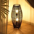 フロアライト照明スタンドバンブー製...